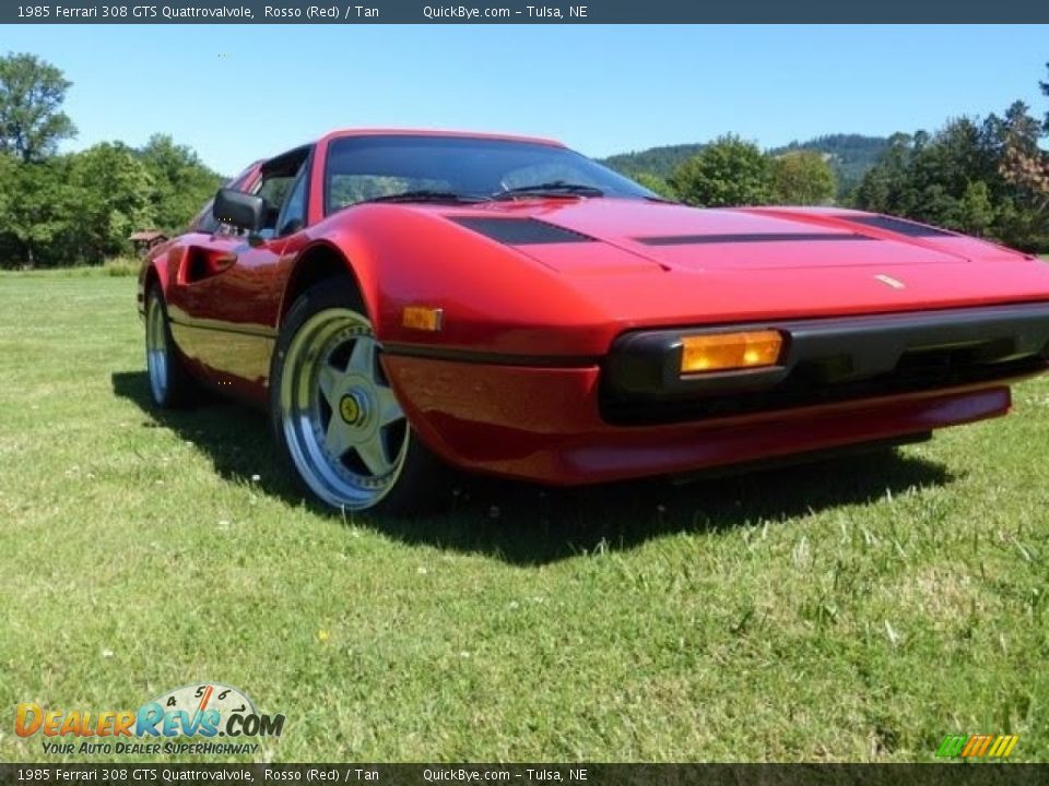 1985 Ferrari 308 GTS Quattrovalvole Rosso (Red) / Tan Photo #14