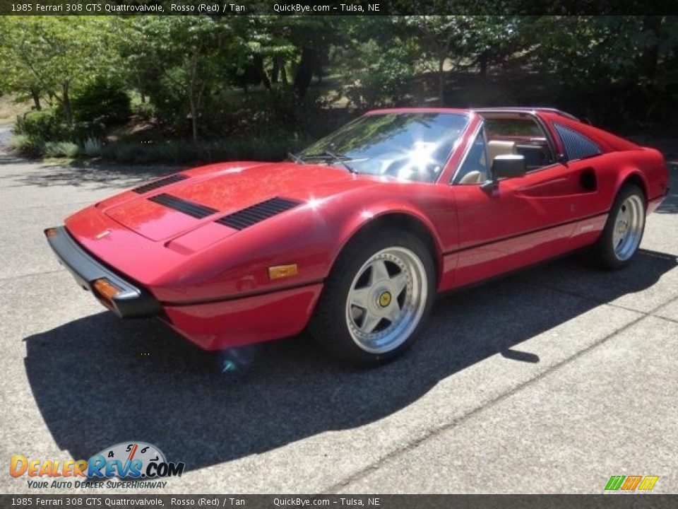 1985 Ferrari 308 GTS Quattrovalvole Rosso (Red) / Tan Photo #17