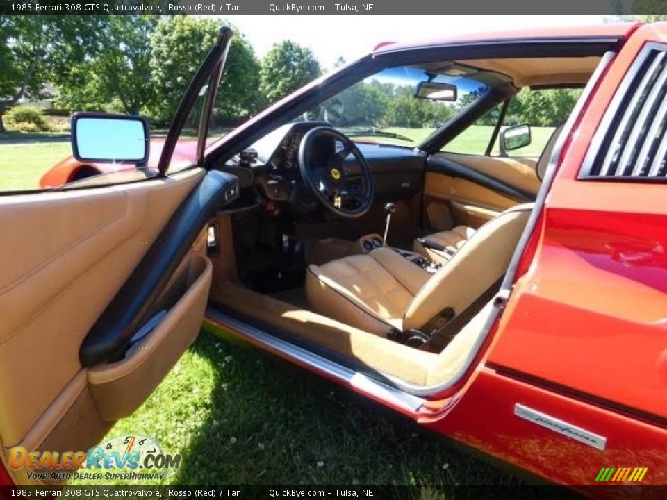 1985 Ferrari 308 GTS Quattrovalvole Rosso (Red) / Tan Photo #19