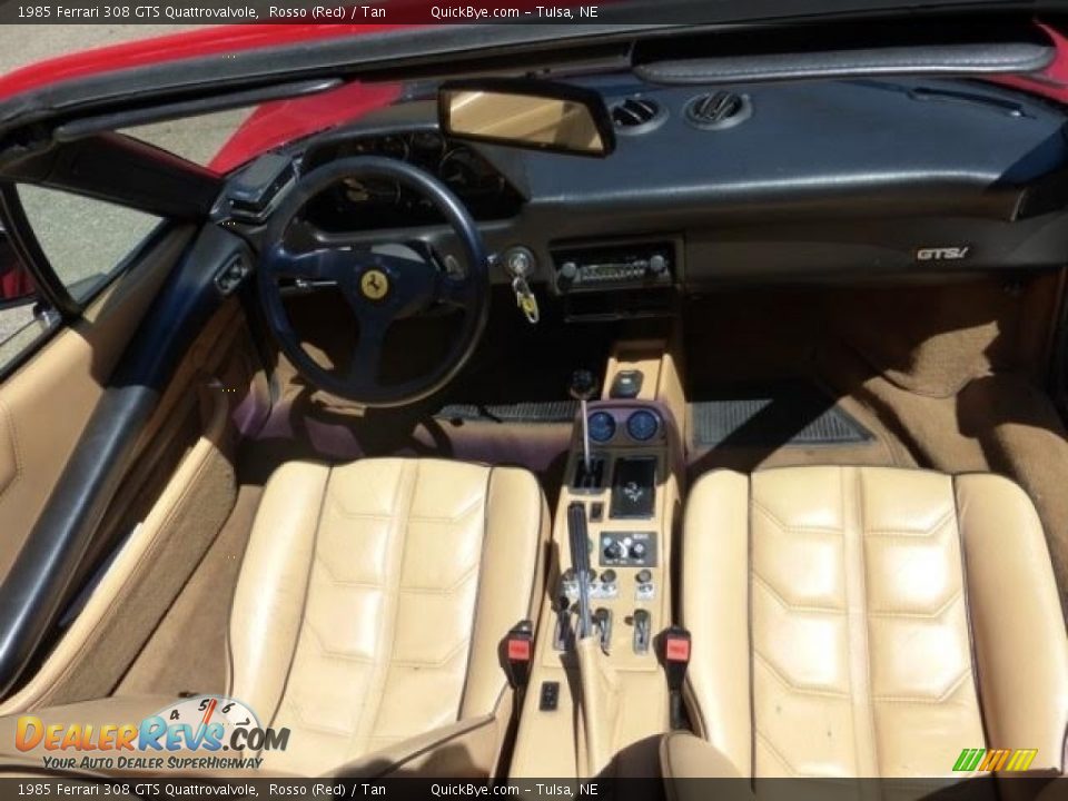 1985 Ferrari 308 GTS Quattrovalvole Rosso (Red) / Tan Photo #23