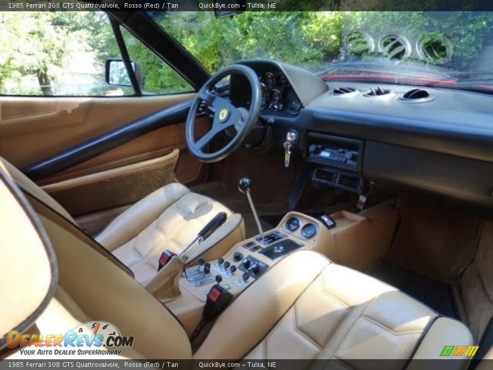 Front Seat of 1985 Ferrari 308 GTS Quattrovalvole Photo #24