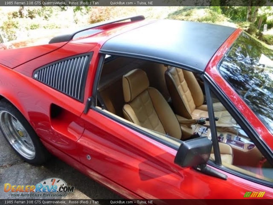 1985 Ferrari 308 GTS Quattrovalvole Rosso (Red) / Tan Photo #26