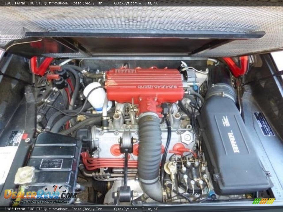 1985 Ferrari 308 GTS Quattrovalvole 3.0 Liter DOHC 32-Valve V8 Engine Photo #28