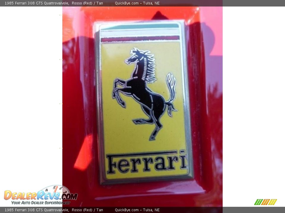 1985 Ferrari 308 GTS Quattrovalvole Logo Photo #31