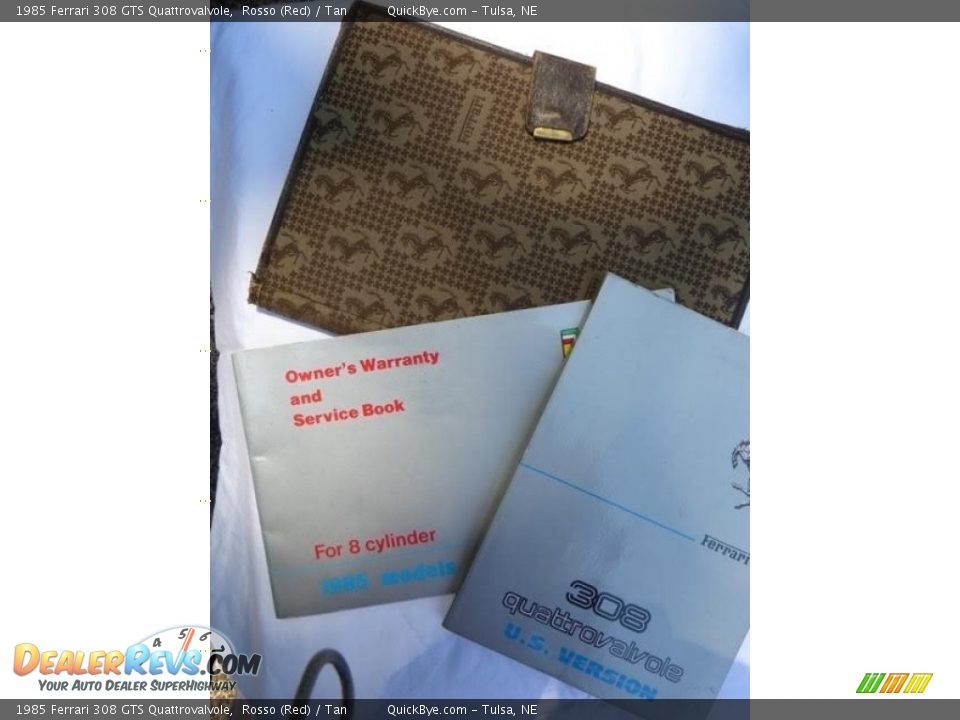 1985 Ferrari 308 GTS Quattrovalvole Rosso (Red) / Tan Photo #33