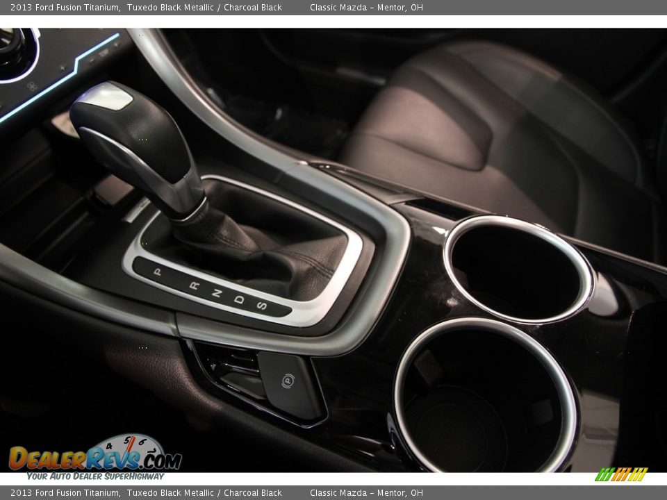 2013 Ford Fusion Titanium Tuxedo Black Metallic / Charcoal Black Photo #11