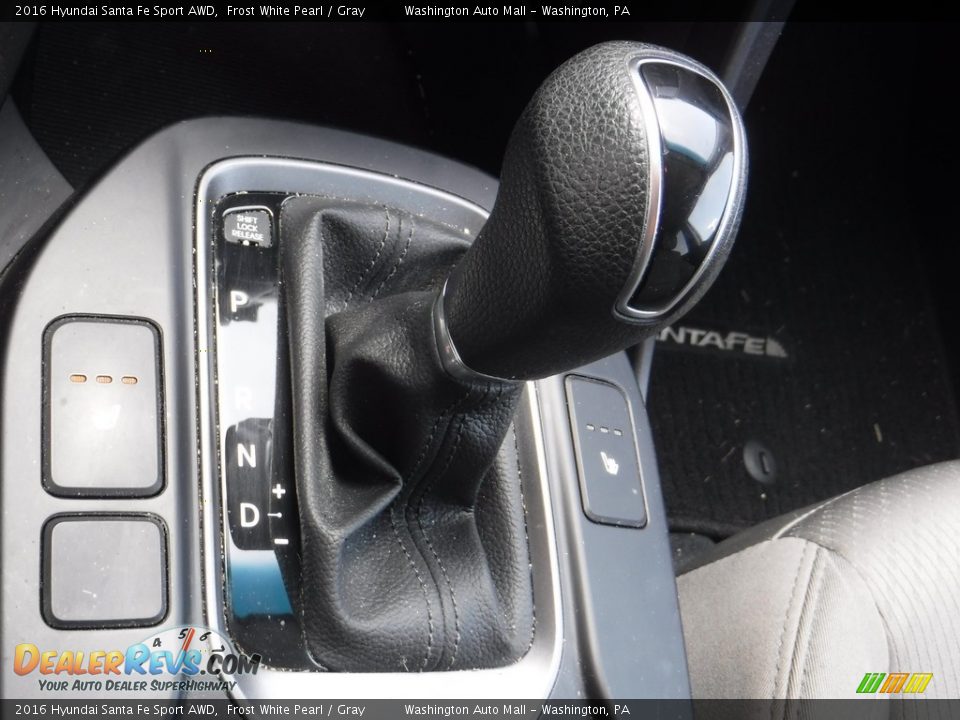 2016 Hyundai Santa Fe Sport AWD Frost White Pearl / Gray Photo #16