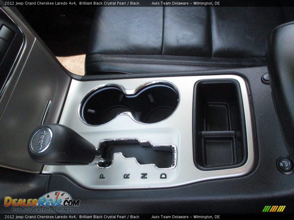 2012 Jeep Grand Cherokee Laredo 4x4 Brilliant Black Crystal Pearl / Black Photo #36
