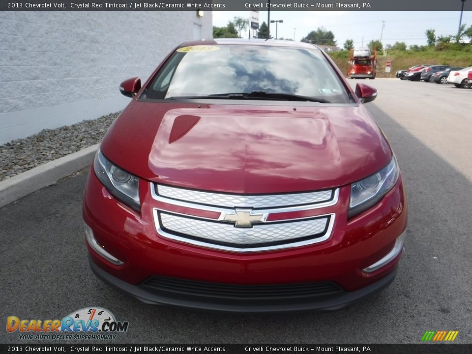 2013 Chevrolet Volt Crystal Red Tintcoat / Jet Black/Ceramic White Accents Photo #5