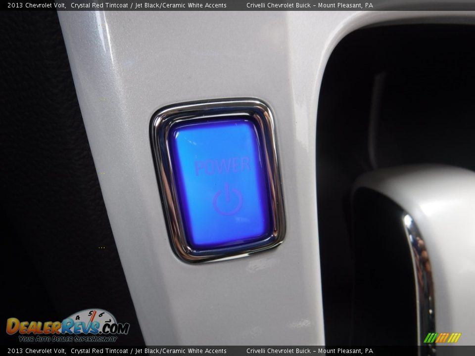 2013 Chevrolet Volt Crystal Red Tintcoat / Jet Black/Ceramic White Accents Photo #25