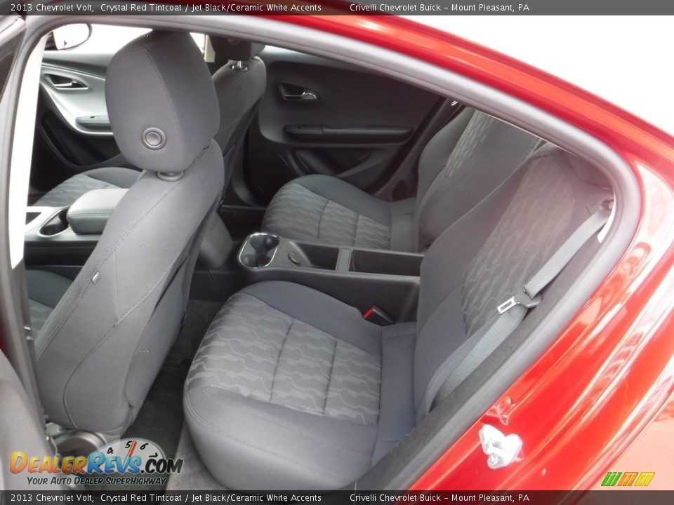 2013 Chevrolet Volt Crystal Red Tintcoat / Jet Black/Ceramic White Accents Photo #26