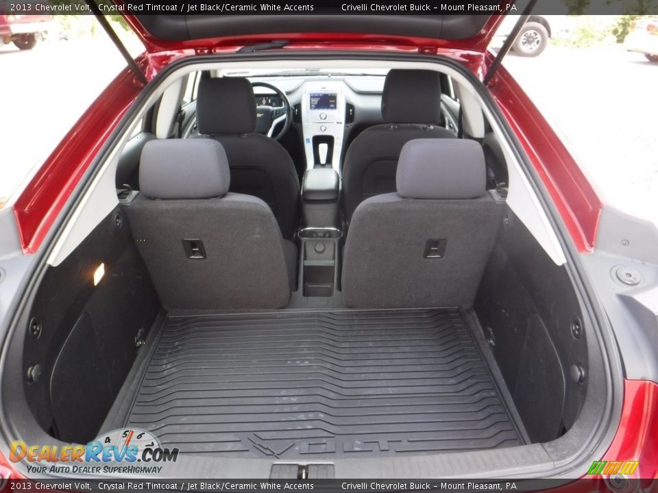 2013 Chevrolet Volt Crystal Red Tintcoat / Jet Black/Ceramic White Accents Photo #27
