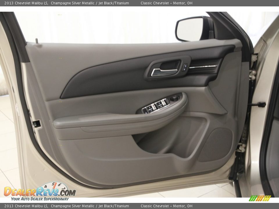 2013 Chevrolet Malibu LS Champagne Silver Metallic / Jet Black/Titanium Photo #4