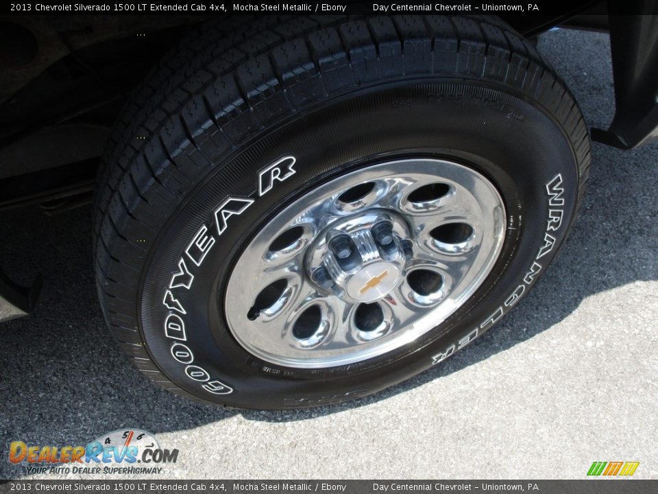 2013 Chevrolet Silverado 1500 LT Extended Cab 4x4 Mocha Steel Metallic / Ebony Photo #3