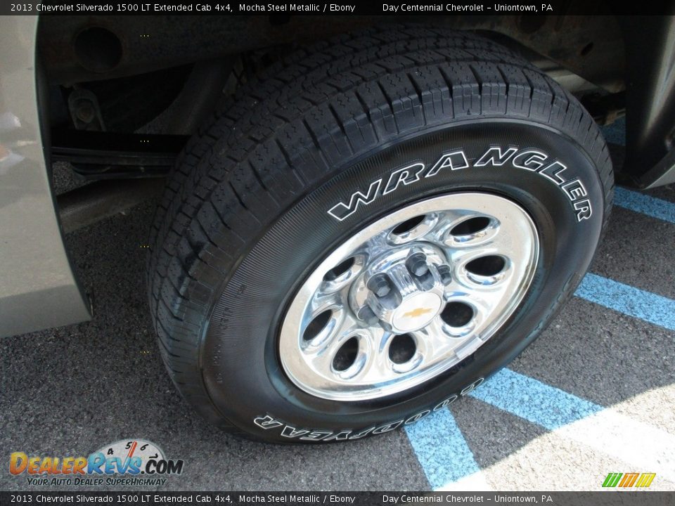 2013 Chevrolet Silverado 1500 LT Extended Cab 4x4 Mocha Steel Metallic / Ebony Photo #12