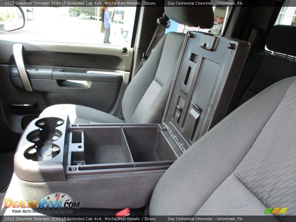 2013 Chevrolet Silverado 1500 LT Extended Cab 4x4 Mocha Steel Metallic / Ebony Photo #27