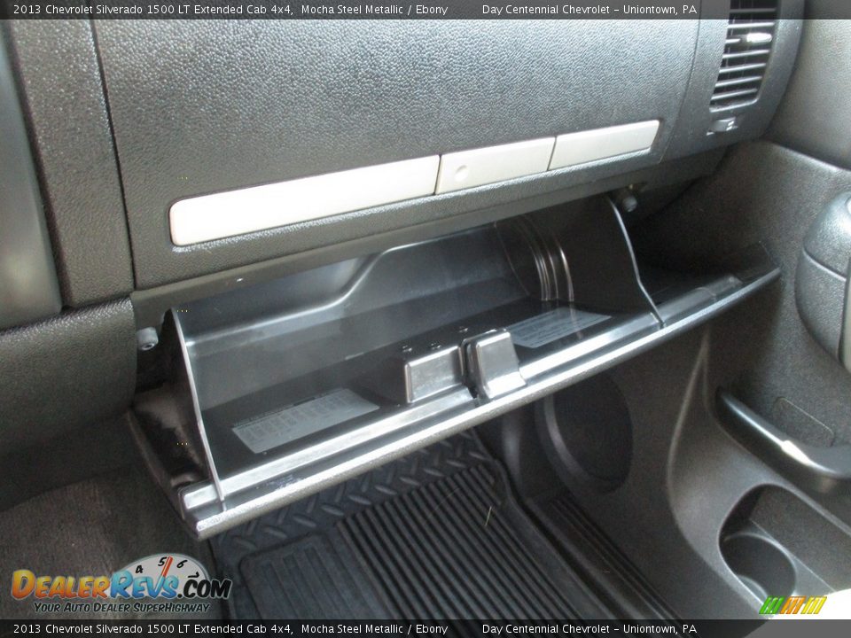 2013 Chevrolet Silverado 1500 LT Extended Cab 4x4 Mocha Steel Metallic / Ebony Photo #31