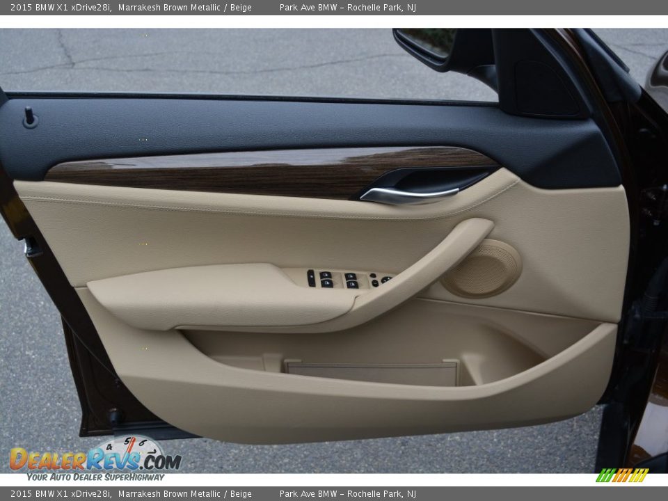 2015 BMW X1 xDrive28i Marrakesh Brown Metallic / Beige Photo #8