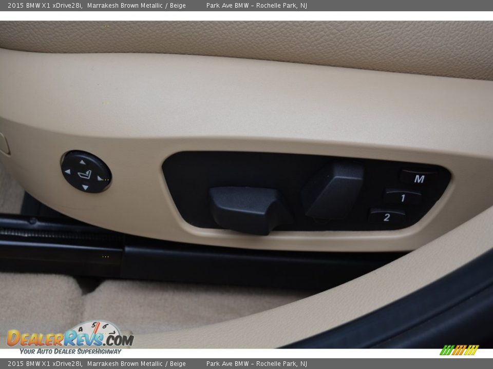2015 BMW X1 xDrive28i Marrakesh Brown Metallic / Beige Photo #12