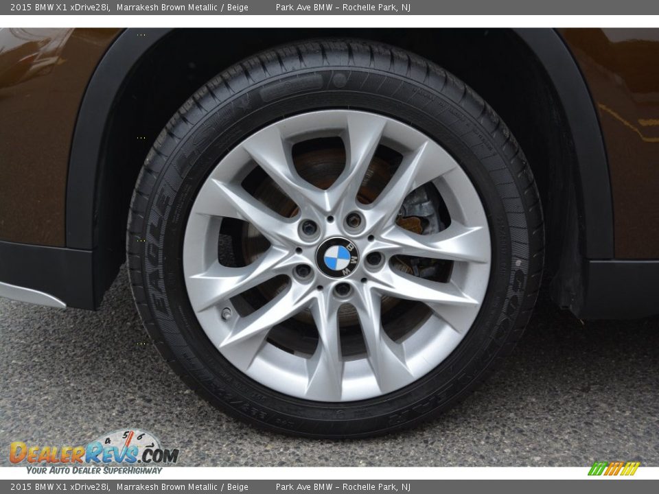 2015 BMW X1 xDrive28i Marrakesh Brown Metallic / Beige Photo #32