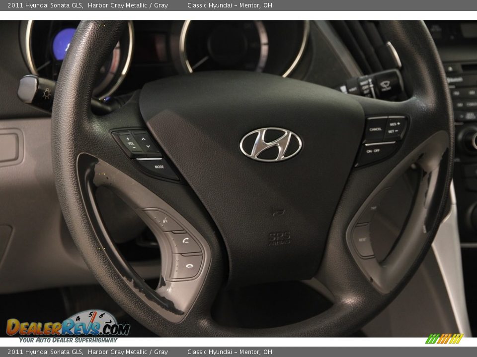 2011 Hyundai Sonata GLS Harbor Gray Metallic / Gray Photo #6
