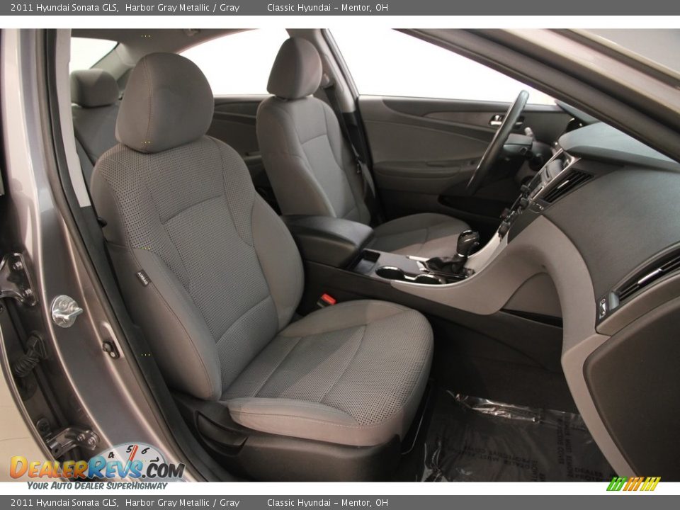 2011 Hyundai Sonata GLS Harbor Gray Metallic / Gray Photo #10