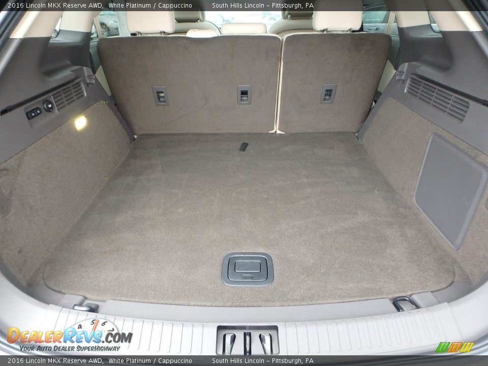 2016 Lincoln MKX Reserve AWD Trunk Photo #5