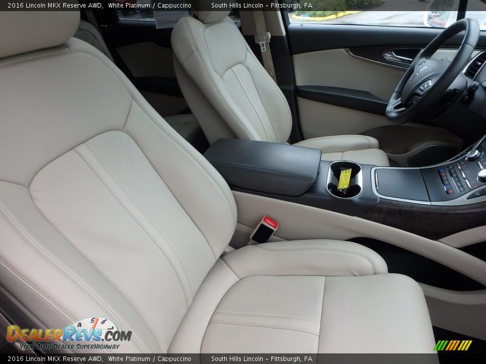 Front Seat of 2016 Lincoln MKX Reserve AWD Photo #11