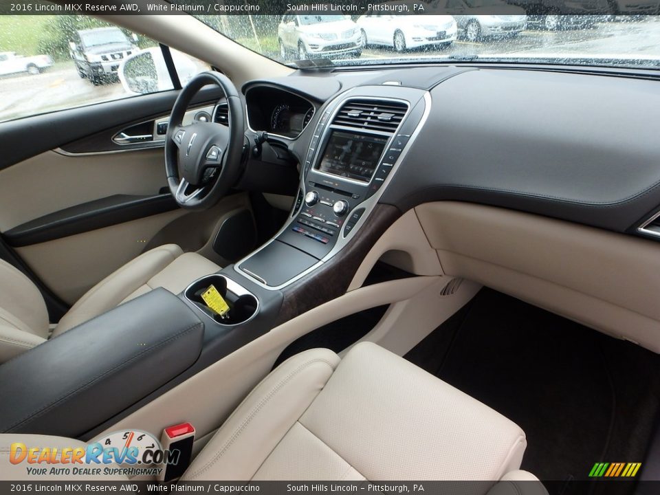 Dashboard of 2016 Lincoln MKX Reserve AWD Photo #12