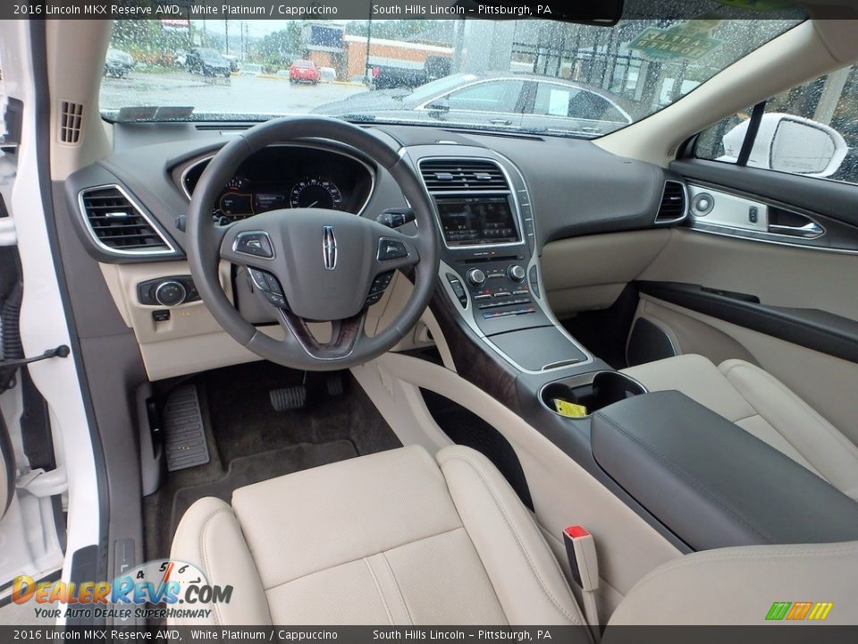 Cappuccino Interior - 2016 Lincoln MKX Reserve AWD Photo #18
