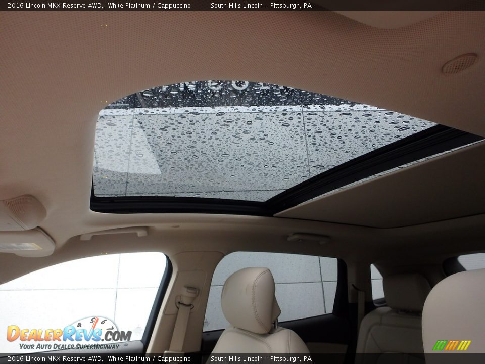 Sunroof of 2016 Lincoln MKX Reserve AWD Photo #21