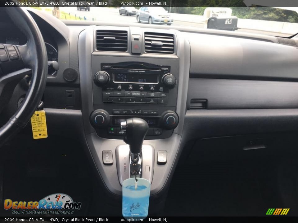 2009 Honda CR-V EX-L 4WD Crystal Black Pearl / Black Photo #11