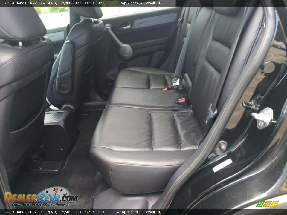 2009 Honda CR-V EX-L 4WD Crystal Black Pearl / Black Photo #16