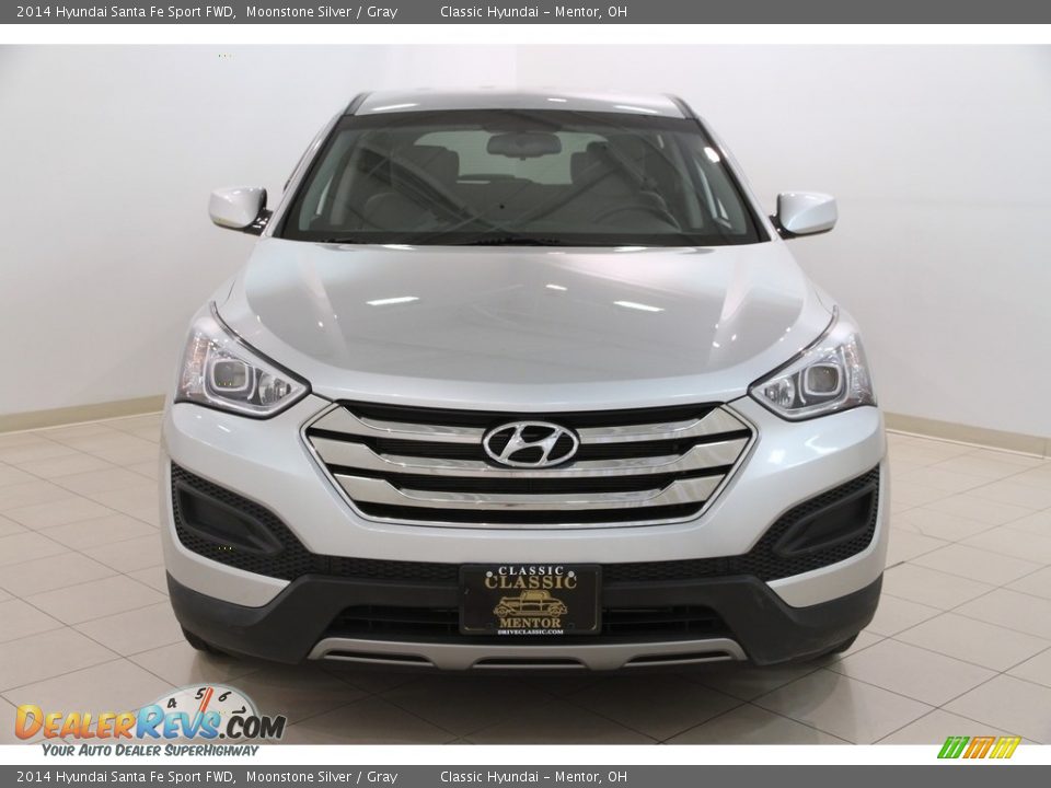 2014 Hyundai Santa Fe Sport FWD Moonstone Silver / Gray Photo #2