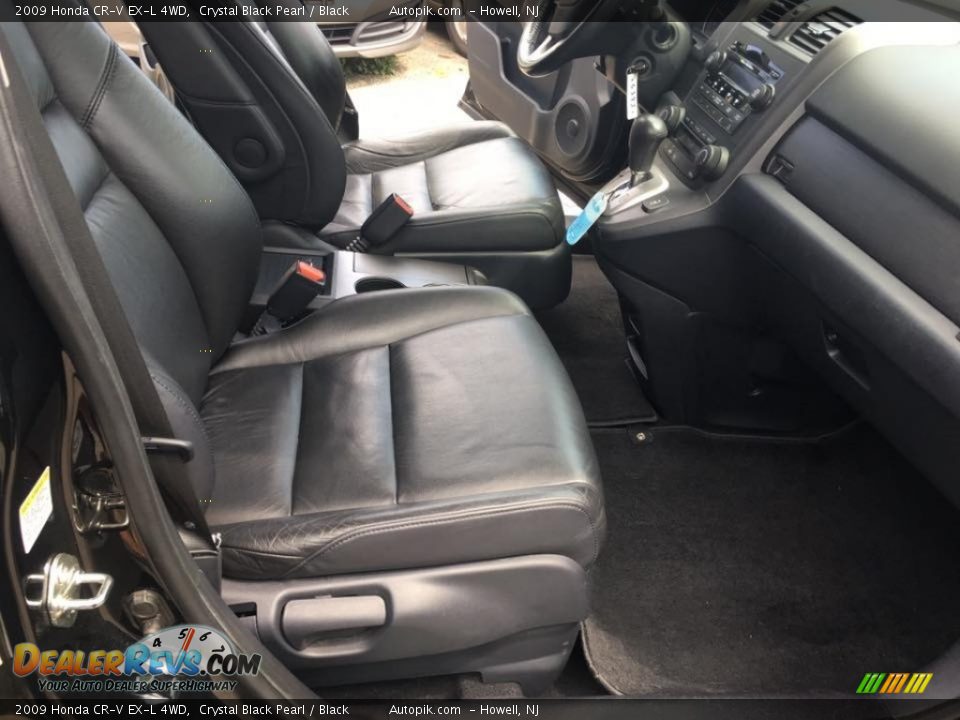 2009 Honda CR-V EX-L 4WD Crystal Black Pearl / Black Photo #18