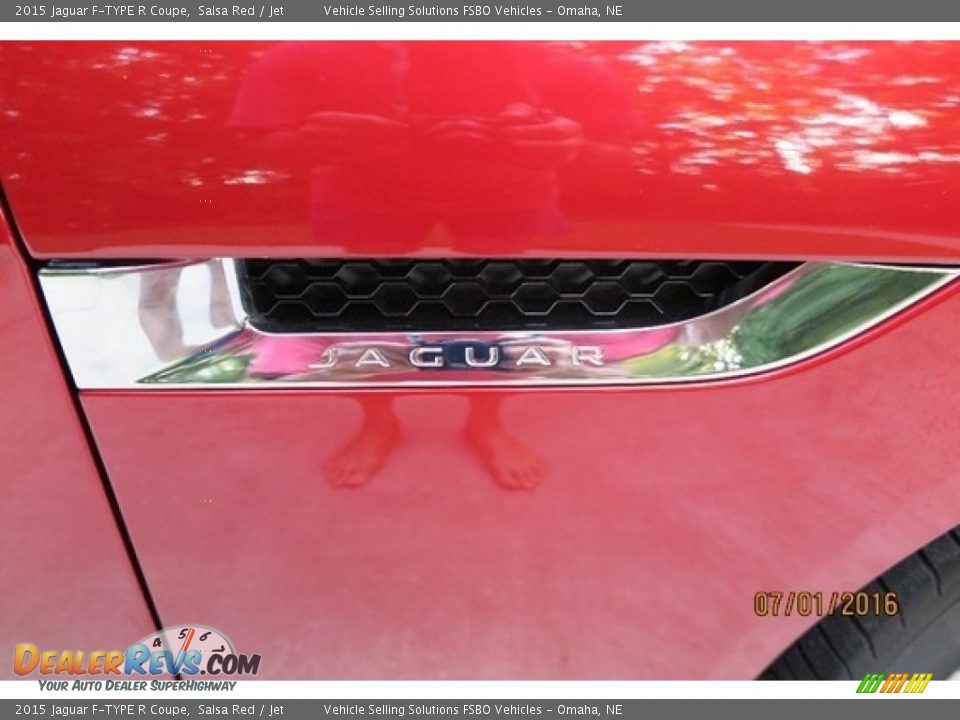 2015 Jaguar F-TYPE R Coupe Salsa Red / Jet Photo #9