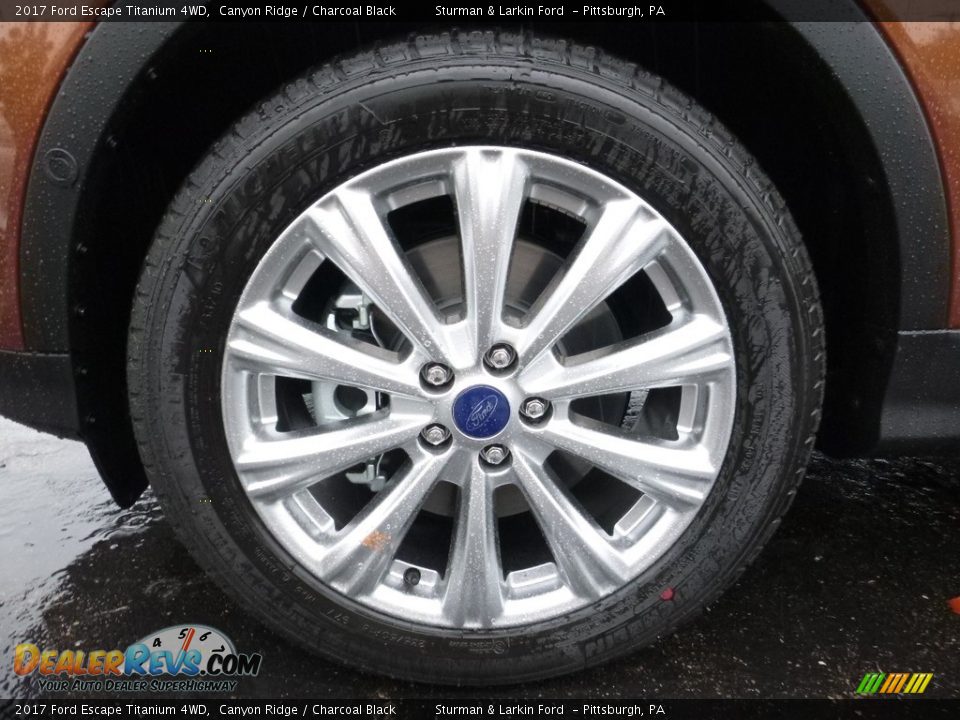 2017 Ford Escape Titanium 4WD Wheel Photo #6