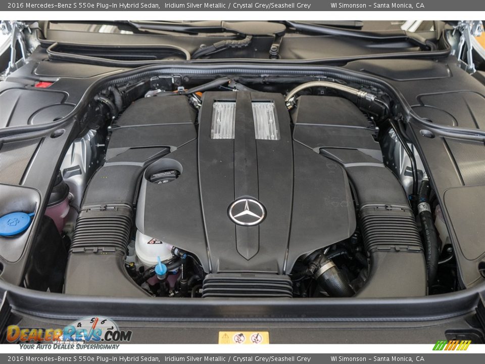2016 Mercedes-Benz S 550e Plug-In Hybrid Sedan 3.0 Liter DI biturbo DOHC 24-Valve V6 Gasoline/Plug-In Electric Hybrid Engine Photo #9