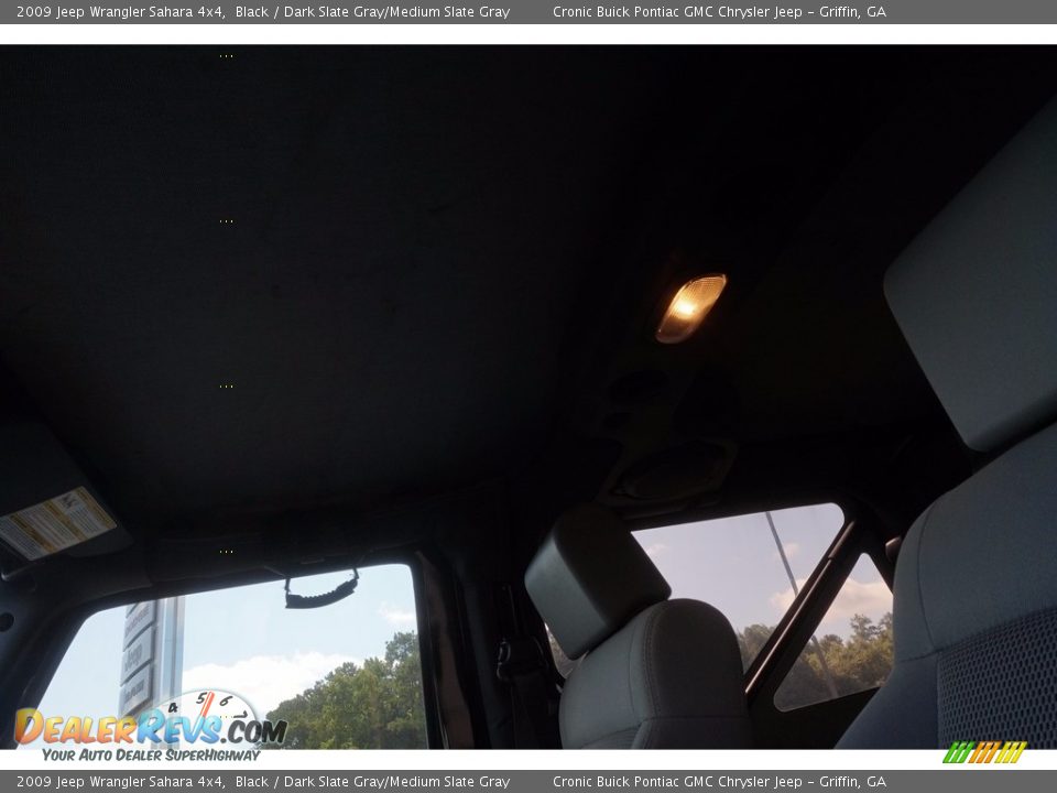 2009 Jeep Wrangler Sahara 4x4 Black / Dark Slate Gray/Medium Slate Gray Photo #11