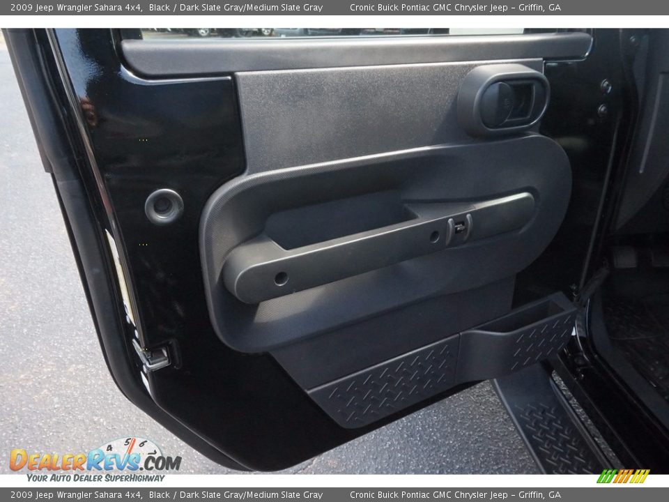 2009 Jeep Wrangler Sahara 4x4 Black / Dark Slate Gray/Medium Slate Gray Photo #12