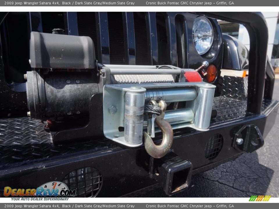 2009 Jeep Wrangler Sahara 4x4 Black / Dark Slate Gray/Medium Slate Gray Photo #21
