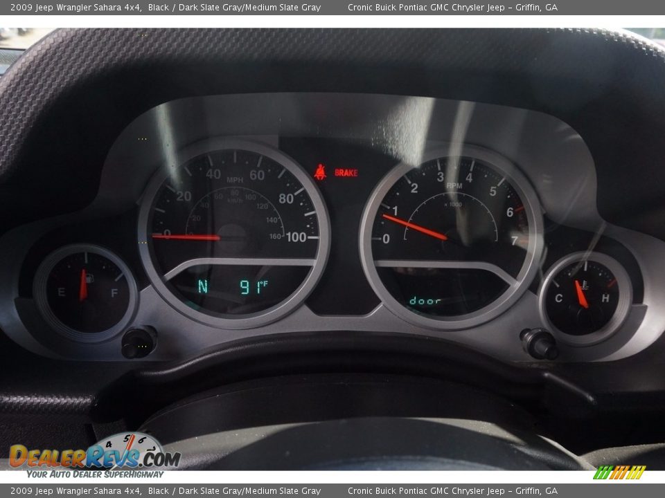 2009 Jeep Wrangler Sahara 4x4 Black / Dark Slate Gray/Medium Slate Gray Photo #22