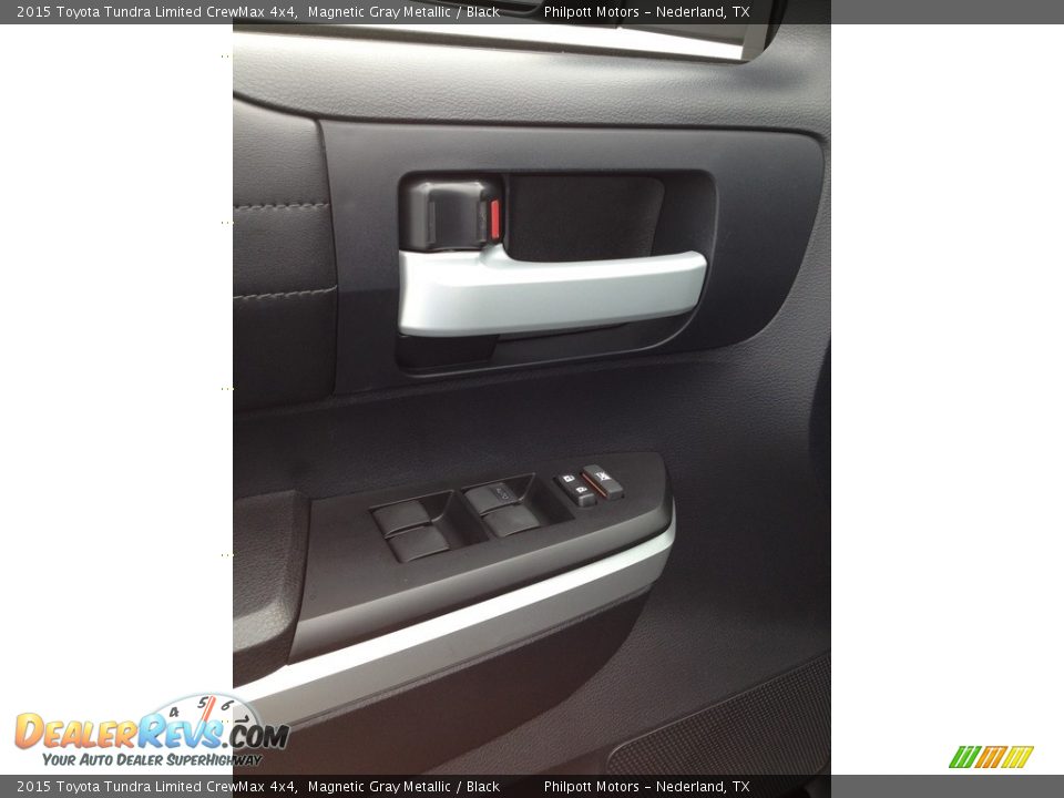 2015 Toyota Tundra Limited CrewMax 4x4 Magnetic Gray Metallic / Black Photo #27