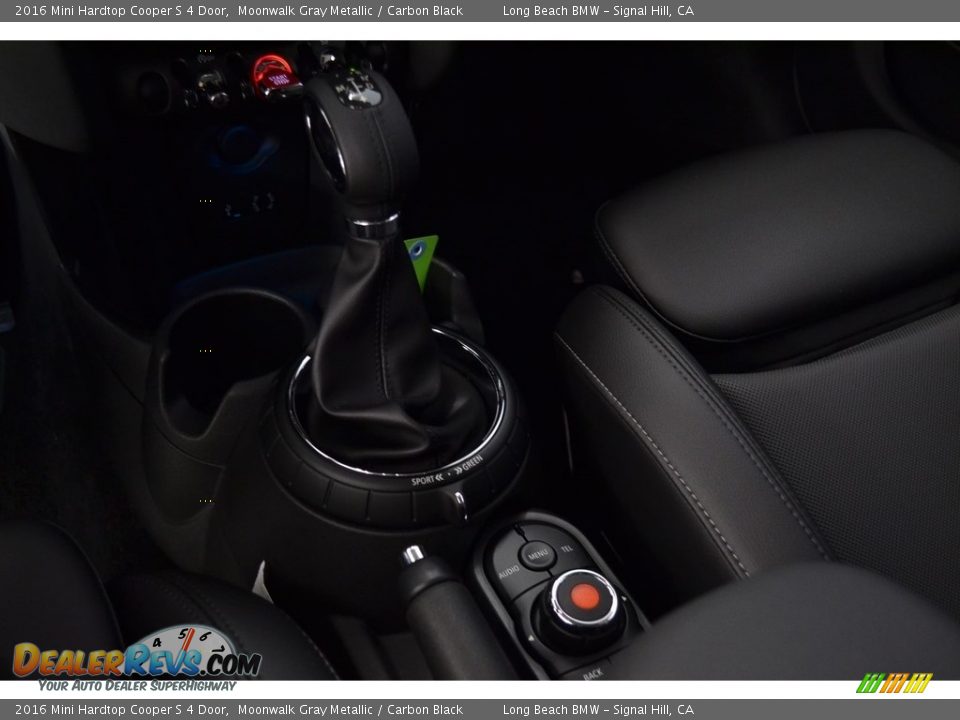 2016 Mini Hardtop Cooper S 4 Door Moonwalk Gray Metallic / Carbon Black Photo #14
