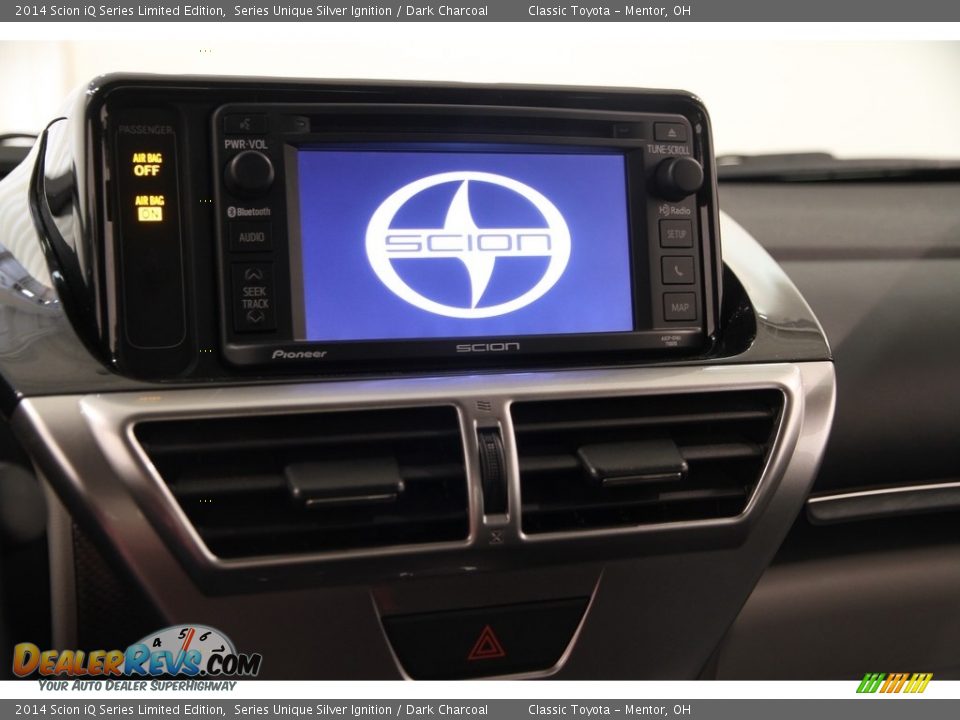 2014 Scion iQ Series Limited Edition Series Unique Silver Ignition / Dark Charcoal Photo #7