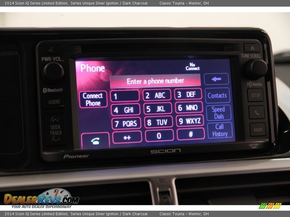 2014 Scion iQ Series Limited Edition Series Unique Silver Ignition / Dark Charcoal Photo #9