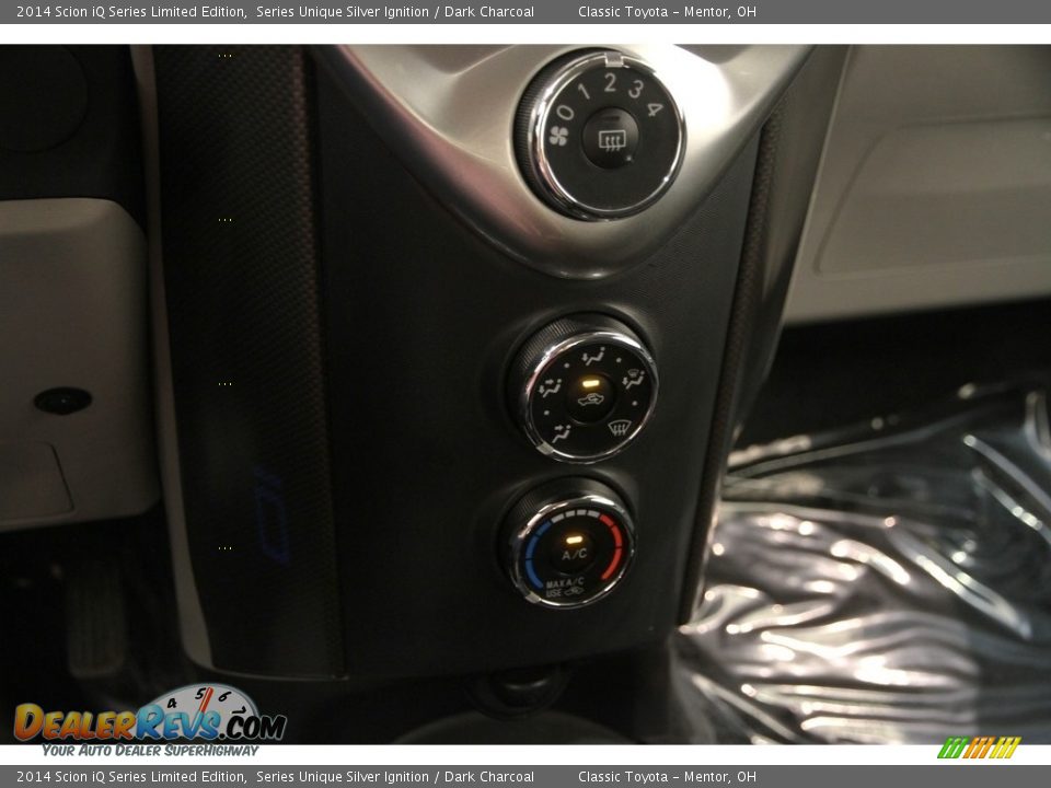 2014 Scion iQ Series Limited Edition Series Unique Silver Ignition / Dark Charcoal Photo #11