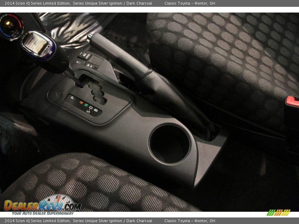 2014 Scion iQ Series Limited Edition Series Unique Silver Ignition / Dark Charcoal Photo #12