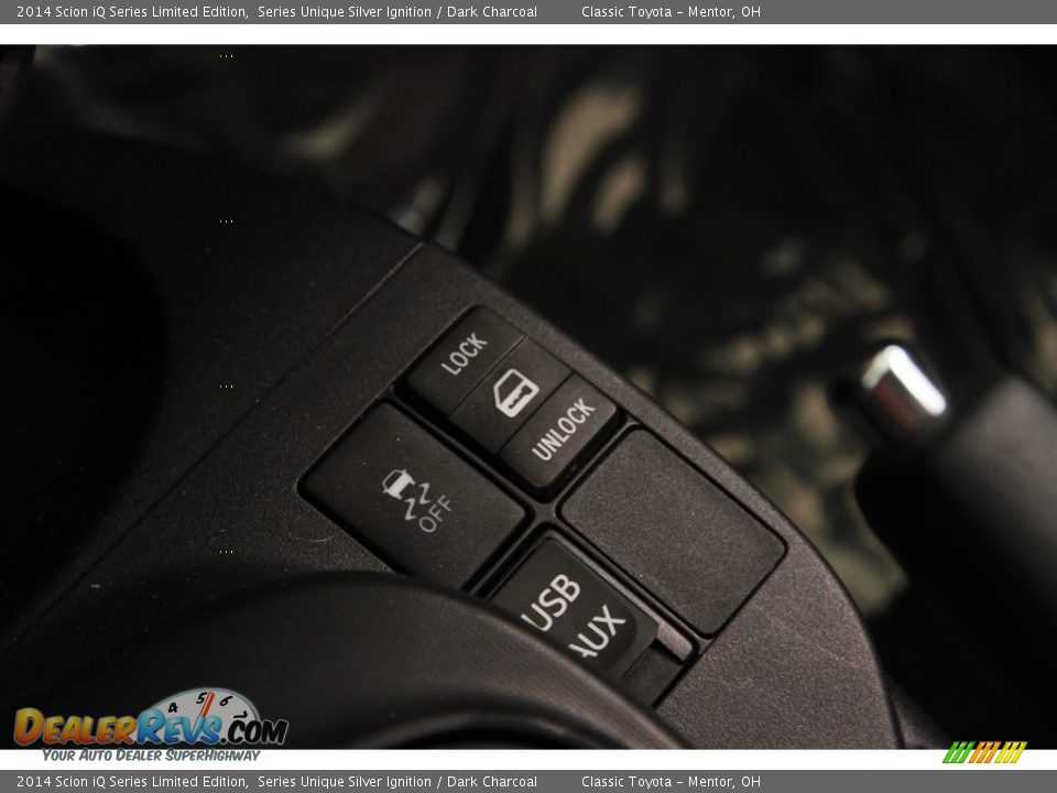 2014 Scion iQ Series Limited Edition Series Unique Silver Ignition / Dark Charcoal Photo #14