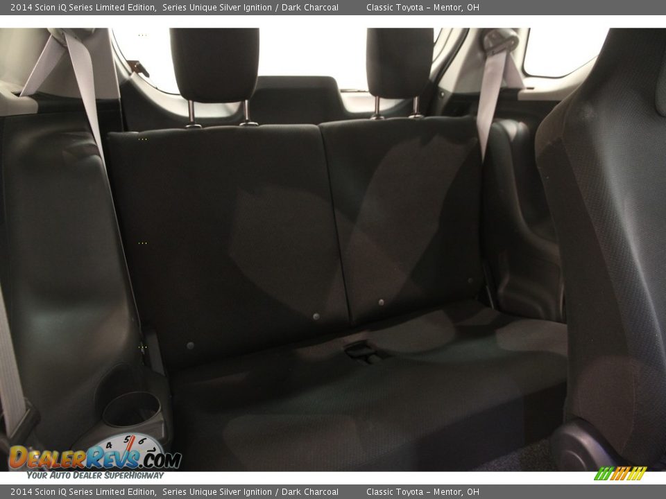 2014 Scion iQ Series Limited Edition Series Unique Silver Ignition / Dark Charcoal Photo #16